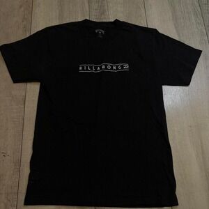 Billabong black surf tee Men's  Size S
